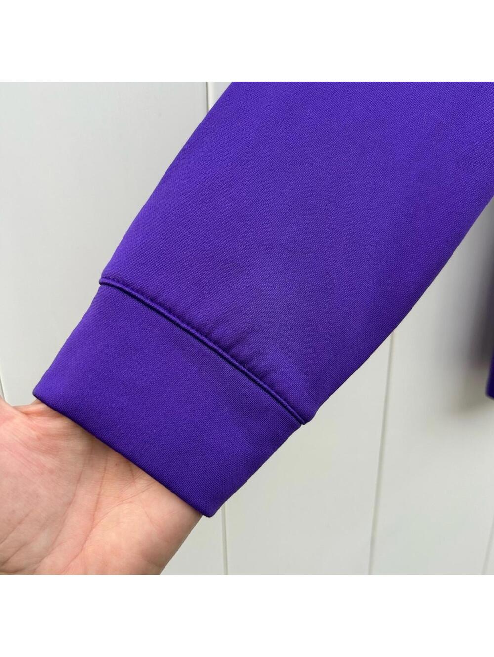 Los Angeles Lakers Hoodie Purple NBA Basketball Nike DRI-FIT | Kids Large 14-16 - Picture 4 of 12